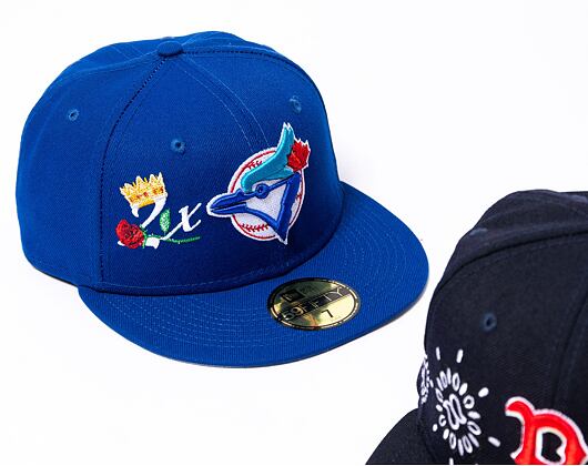 Kšiltovka New Era 59FIFTY MLB Crown Champs Toronto Blue Jays Retro - Team Color