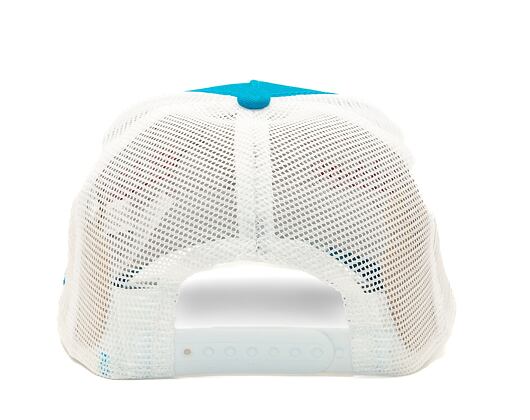 Dětská kšiltovka New Era 9FORTY Kids A-Frame Trucker MLB New York Yankees - Sunwash Blue / White