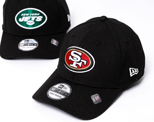 Kšiltovka New Era 39THIRTY NFL Team Logo San Francisco 49ers - Black