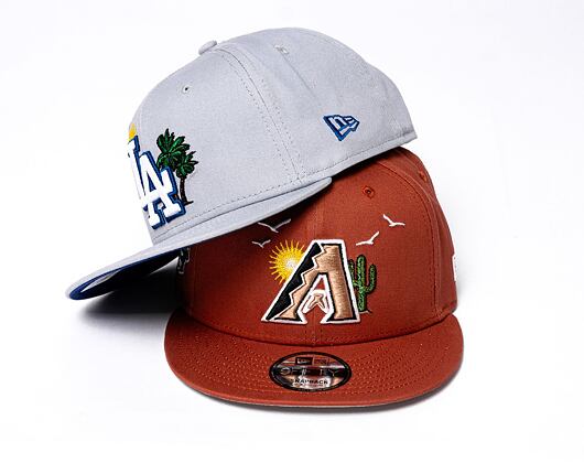 Kšiltovka New Era 9FIFTY MLB Summer Icon Arizona Diamondbacks Retro - Terracotta