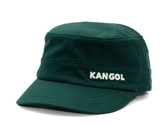 Kšiltovka Kangol - Cotton Twill Army Cap - Pine