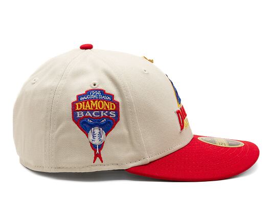 Kšiltovka New Era 59FIFTY Low Profile "Melted Cream" Pin - Arizona Diamondbacks - Cream