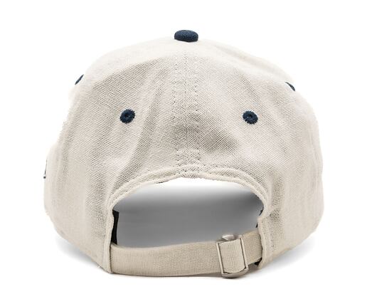 Kšiltovka New Era 9TWENTY Linen Script  - White / Navy