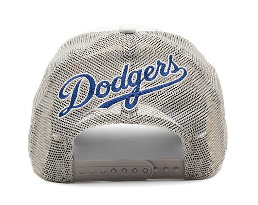 Kšiltovka New Era 9FORTY A-Frame Trucker MLB Logo Trucker Los Angeles Dodgers - Dark Royal / Graphit