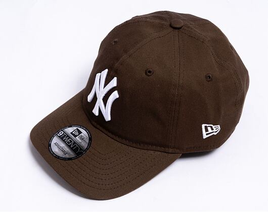 Kšiltovka New Era - MLB Essential 9TWENTY - NY Yankees - Walnut / White