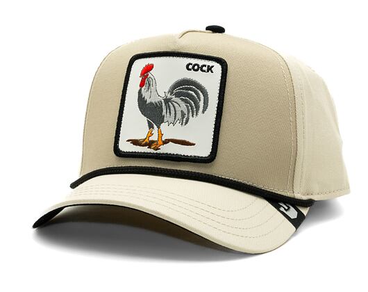 Kšiltovka Goorin - Rooster 100 A-Frame - Sand Grey