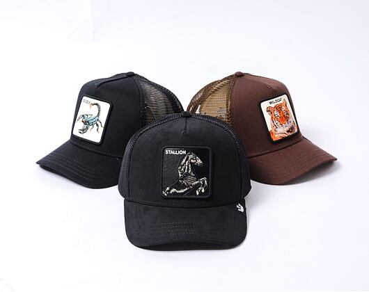 Kšiltovka Goorin - Trucker - The Suede Stallion - Black