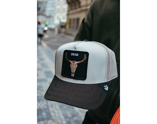 Kšiltovka Goorin - Trucker - The Dead Skull - Brown