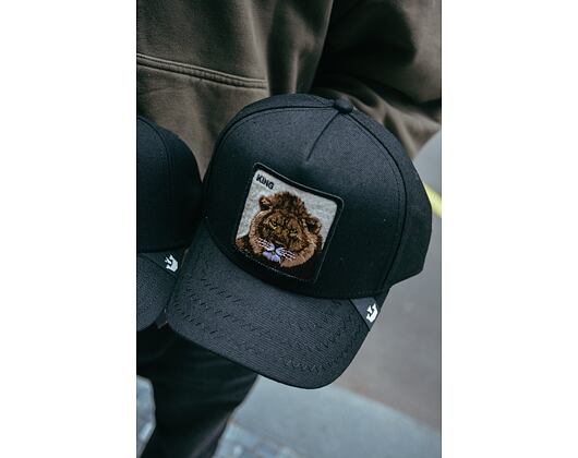 Kšiltovka Goorin - Trucker - King Field 100 - Black
