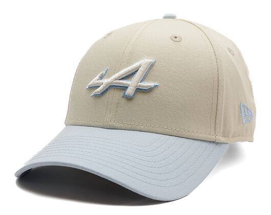 Kšiltovka New Era - F1 Acid Wash 9FORTY - Alpine Racing - Cream / Pastel Blue