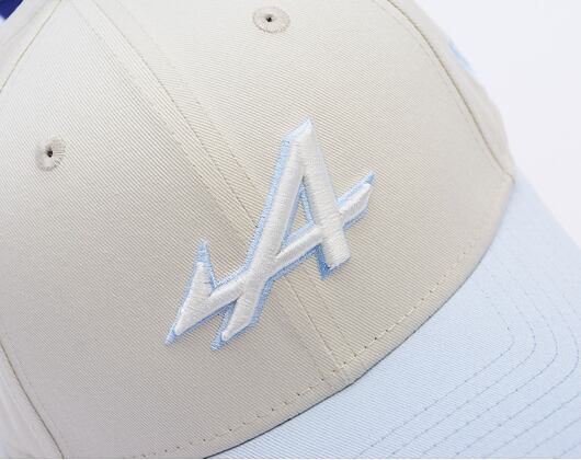 Kšiltovka New Era - F1 Acid Wash 9FORTY - Alpine Racing - Cream / Pastel Blue