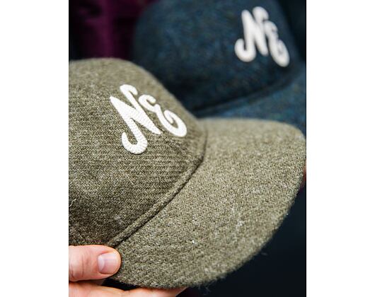 Kšiltovka New Era - 59FIFTY Retro Crown Harris Tweed - Navy