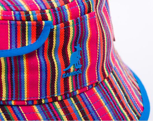 Klobouk Kangol - Multi Color Stripe Bucket - Rainbow Multi
