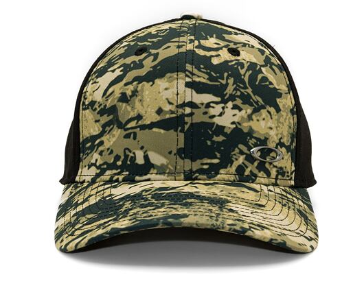 Kšiltovka Oakley - Tinfoil Ii - Tiger Camo Green