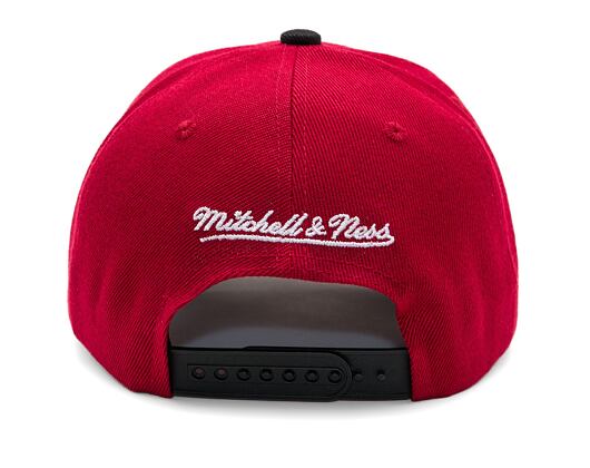 Kšiltovka Mitchell & Ness - Miami Heat - Underarch Pro Snapback - Red