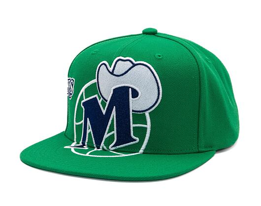 Kšiltovka Mitchell & Ness - Dallas Mavericks - Big Time Snapback Hwc - Green