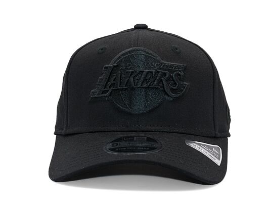 Kšiltovka New Era - NBA Black on Black 9FIFTY Stretch-Snap - LA Lakers - Black