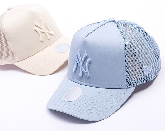 Dámská Kšiltovka New Era - MLB League Essential 9FORTY Trucker - NY Yankees - Blue