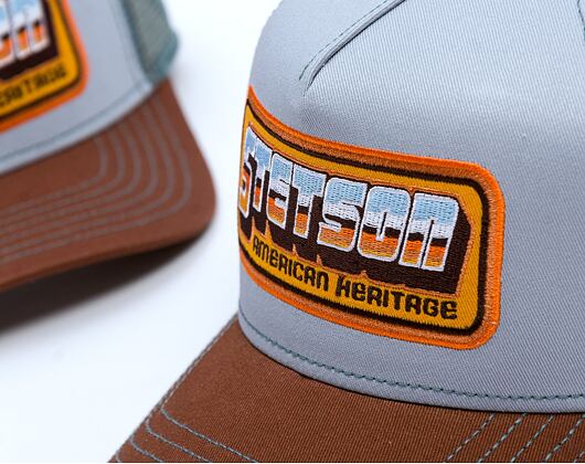 Kšiltovka Stetson - Trucker Cap Chrome - 62