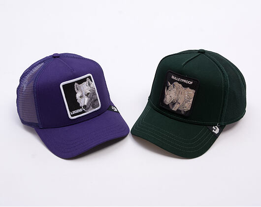 Kšiltovka Goorin - Legendary Wolf - Purple