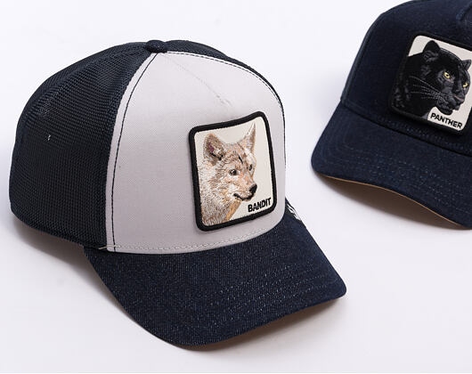 Kšiltovka Goorin - The Bandit Coyote - Light Gray
