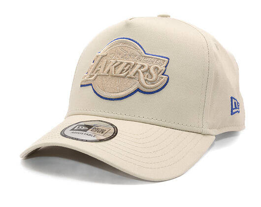 Kšiltovka New Era - NBA Tonal Outline 9FORTY A-Frame - LA Lakers - Stone / Purple