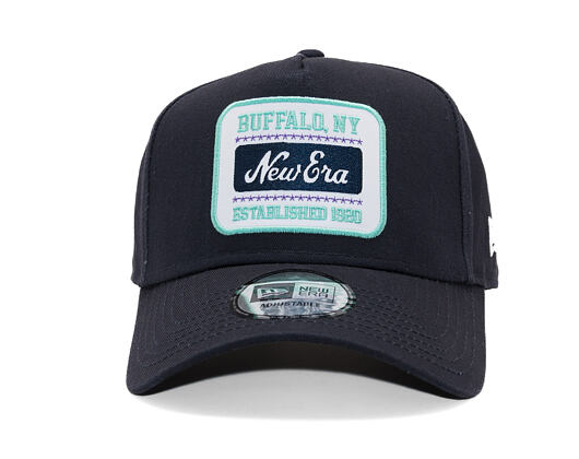 Kšiltovka New Era - Branded Washed Patch 9FORTY A-Frame - Navy