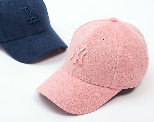 Dětská Kšiltovka New Era - MLB Towelling 9FORTY - NY Yankees - Pink