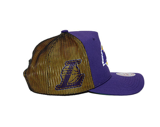 Kšiltovka Mitchell & Ness - NBA Tremor Trucker - LA Lakers - Purple