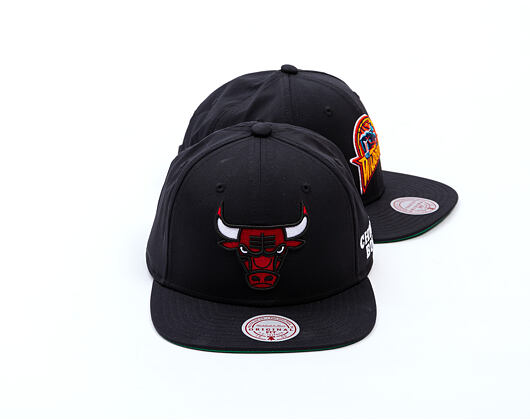 Kšiltovka Mitchell & Ness - NBA April Showers Snapback - Chicago Bulls - Black