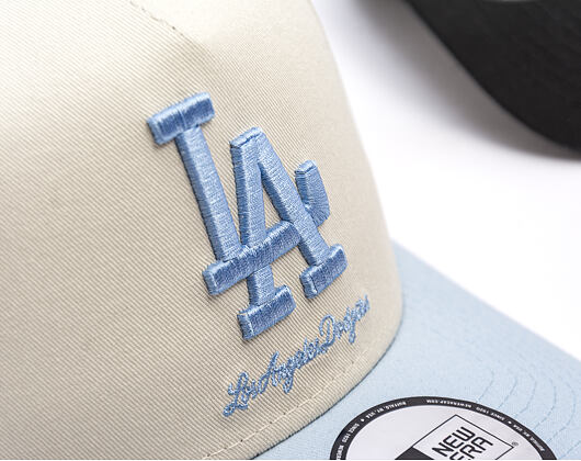 Kšiltovka New Era - MLB Mythical 9FORTY A-Frame - LA Dodgers - Ivory / Blue