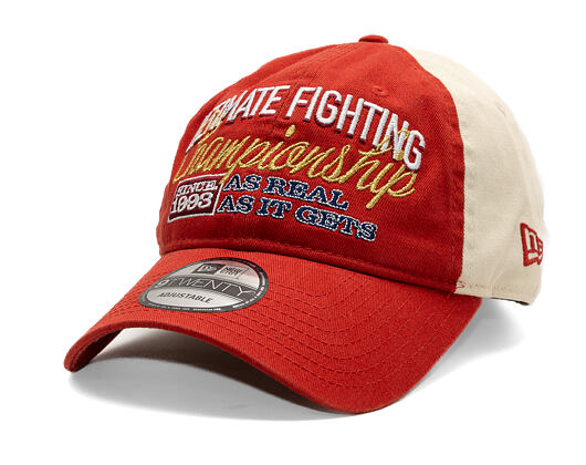 Kšiltovka New Era - UFC MMA 9TWENTY Graphic - Red / Cream
