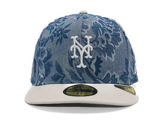 Kšiltovka New Era - MLB Denim Jacquard 59FIFTY "Japan Drop" - New York Mets - Indigo Blue