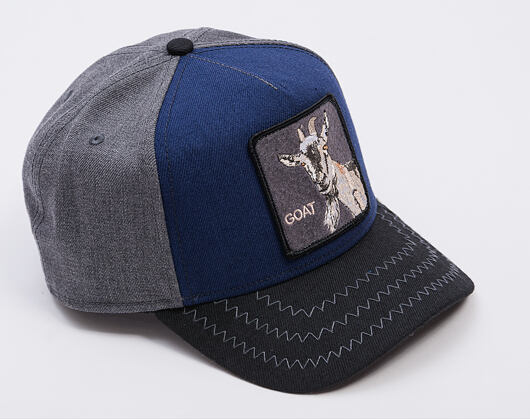 Kšiltovka Goorin - Goat Field 100 - Navy