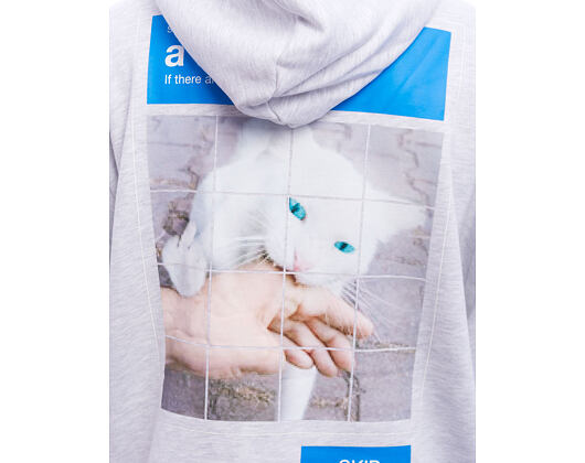 Mikina Rip N Dip - A Bird Hoodie Ash Heather