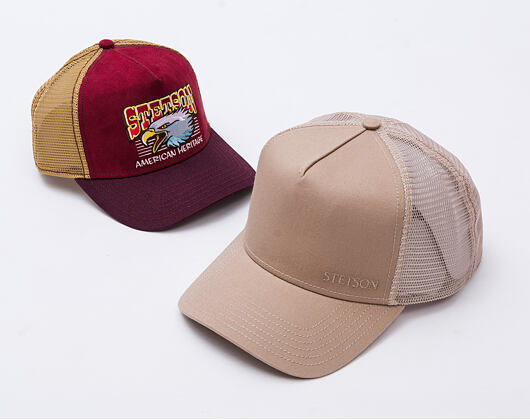 Kšiltovka Stetson - Trucker Cap Cotton