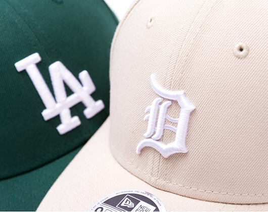 Kšiltovka New Era - MLB Seasonal 9FORTY M-CROWN - Detroit Tigers - Cream