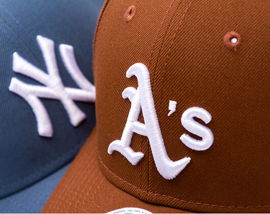 Kšiltovka New Era - MLB Seasonal 9FORTY M-CROWN - Oakland Athletics - Auburn