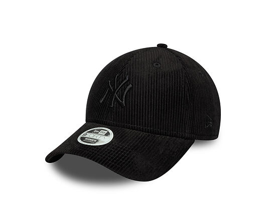 Dámská Kšiltovka New Era - MLB Cord 9FORTY - NY Yankees - Black