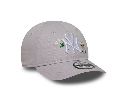 Dětská Kšiltovka New Era - MLB Fall Icons 9FORTY - NY Yankees - Lavender
