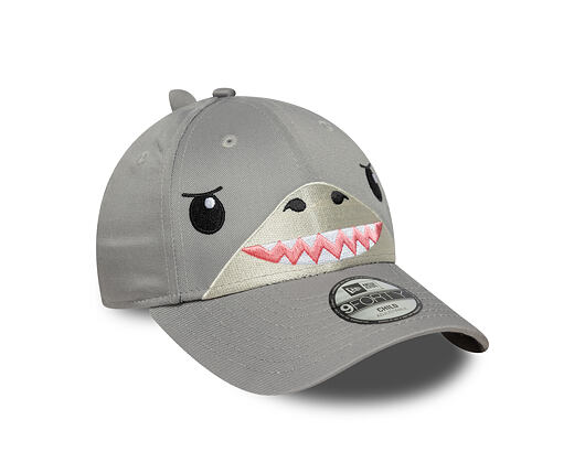 Dětská Kšiltovka New Era - Monster Face 9FORTY - Grey