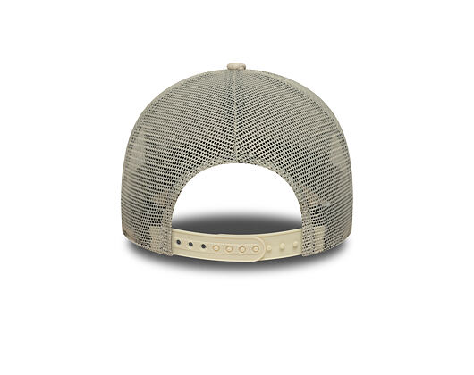 Kšiltovka New Era - MLB Seasonal Cord 9FORTY Trucker - LA Dodgers - Cream
