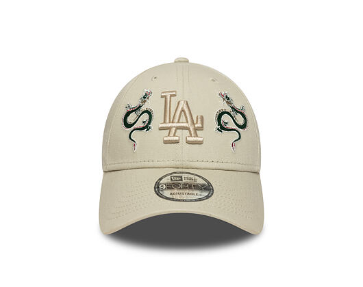 Kšiltovka New Era - MLB Snake Icon 9FORTY - LA Dodgers - Stone