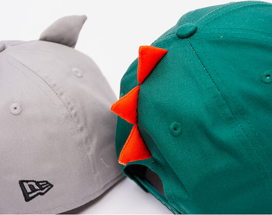 Dětská Kšiltovka New Era - Monster Face 9FORTY - Emerald Green