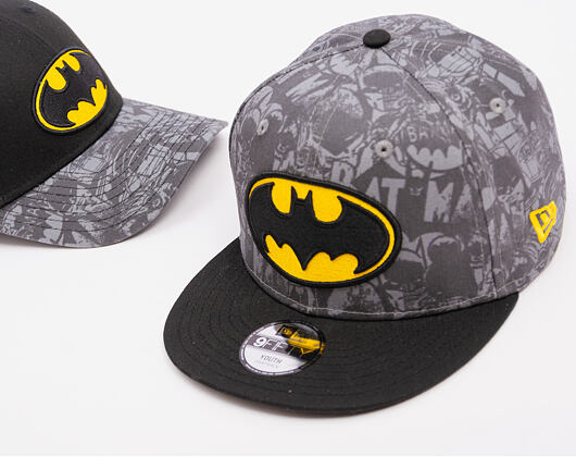 Dětská Kšiltovka New Era - Seasonal Batman 9FIFTY - Black