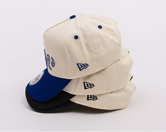 Kšiltovka New Era - MLB Paisley Bandana 9FORTY A-Frame - LA Dodgers - Cream / Dark Royal