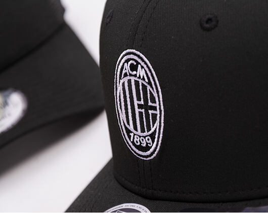Kšiltovka New Era - Recycled 9SEVENTY Stretch-Snap - AC Milan - Black
