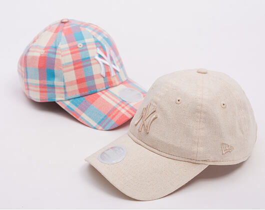 Kšiltovka New Era - 920W MLB Linen - New York Yankees - Stone/Stone
