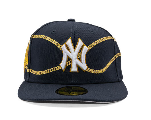 Kšiltovka New Era - MLB Chain Wrap 59FIFTY - NY Yankees - Navy