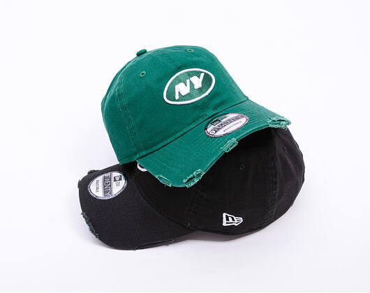 Kšiltovka New Era - NFL Wash & Distressed 9TWENTY - NY Jets - Emerald Green